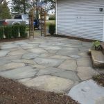 Stone patio various pattern designs