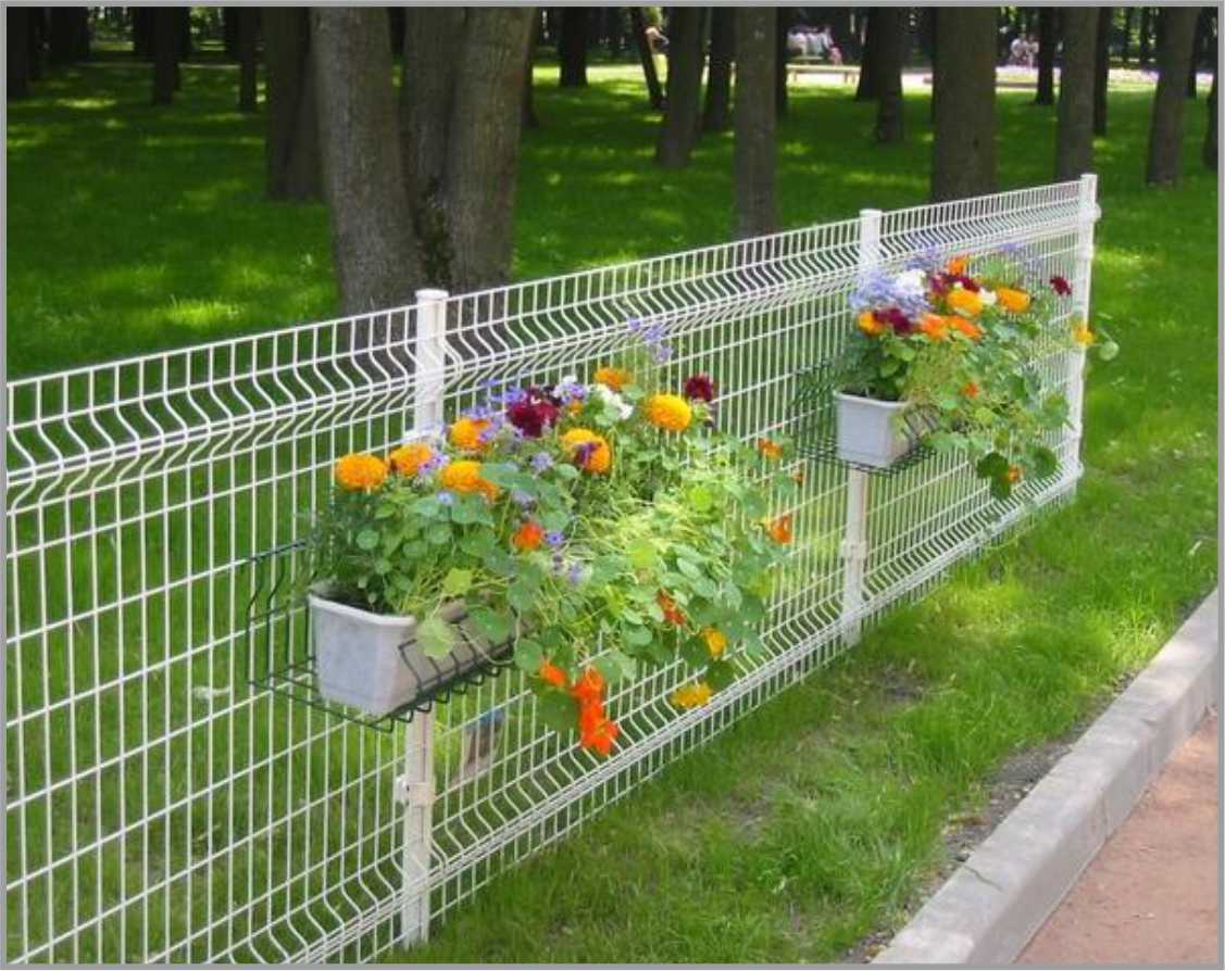 Privacy Fence Ideas-Fences 3D to protect lawns