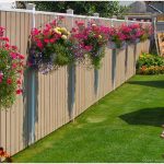 Privacy Fence Ideas-blooming garden wall