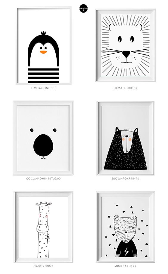 kids room wall portrait decorations