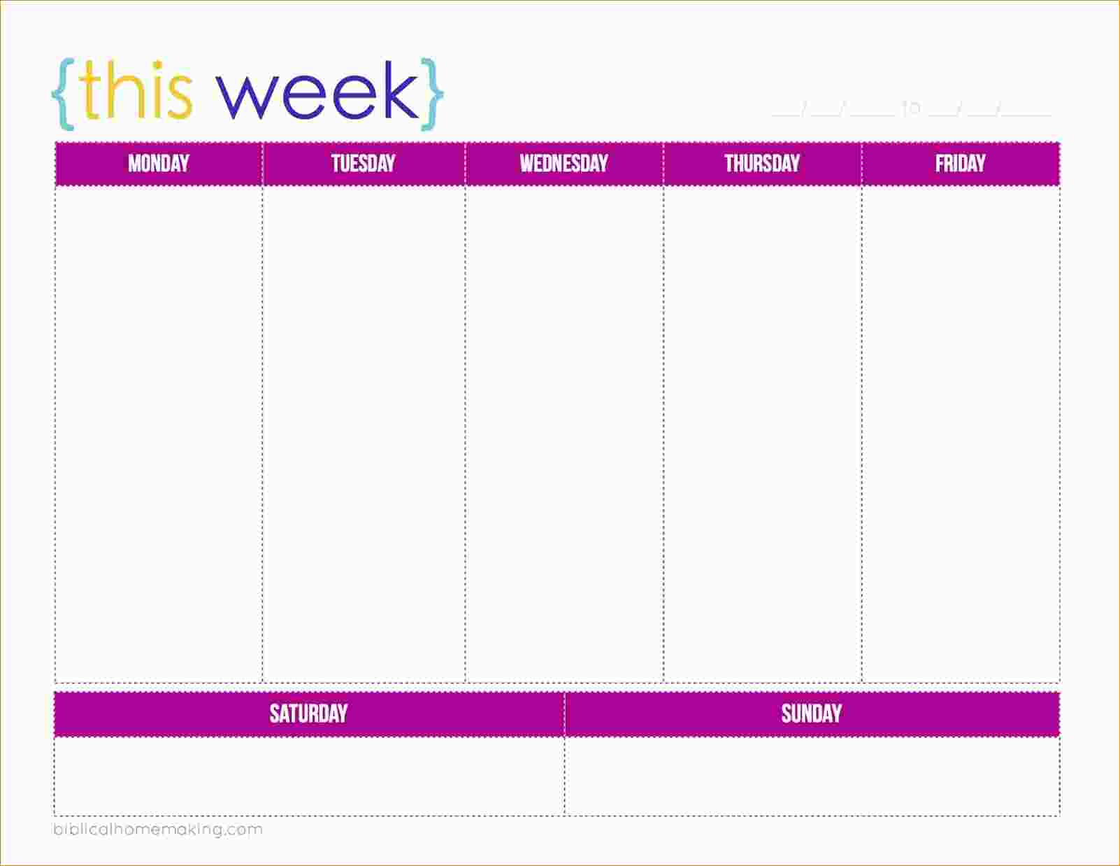 Daily Planner Printable - Daily Organizer Template