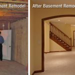 finished basement ideas before and after