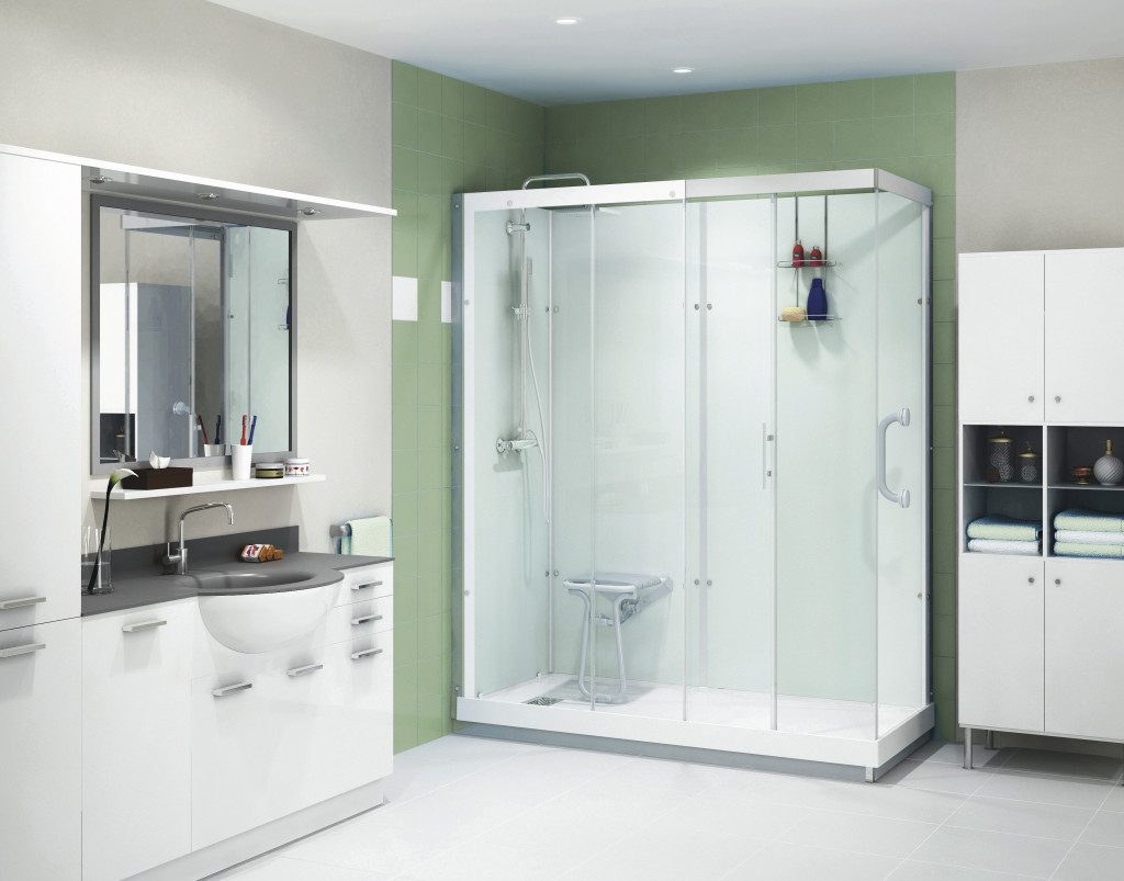 Walk-in showers for the elderly