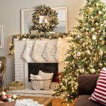 2018 Christmas decorations for living room