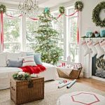 2018 Christmas living room decorating ideas